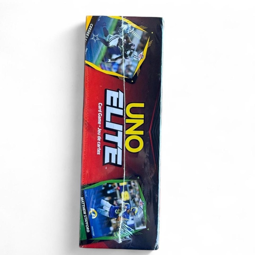 Mattel UNO Elite NFL 2025 Core Edition Starter Pack Unisex OS Red Sealed Box - Picture 5 of 7